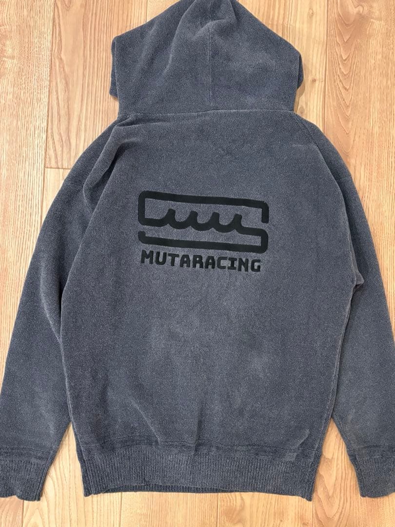 ムータレーシング　モールニット　グレー　L