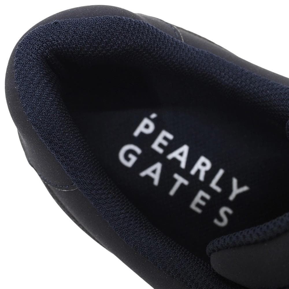 L06132 新品 PEARLY GATES ゴルフシューズ：22.5cm 紺