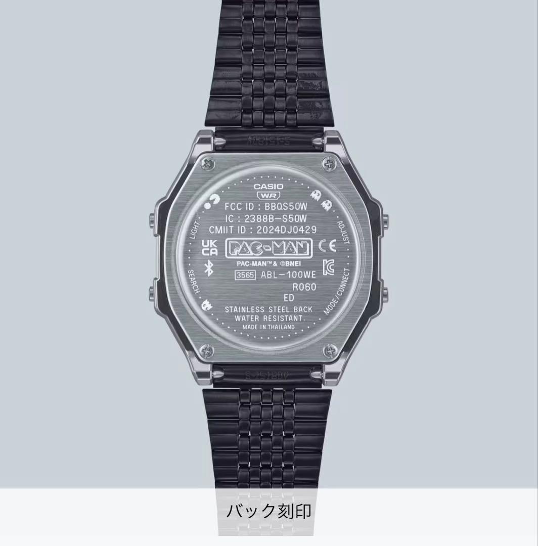 S*a様 【新品】 CASIO カシオ パックマンコラボ ABL-100WEPC