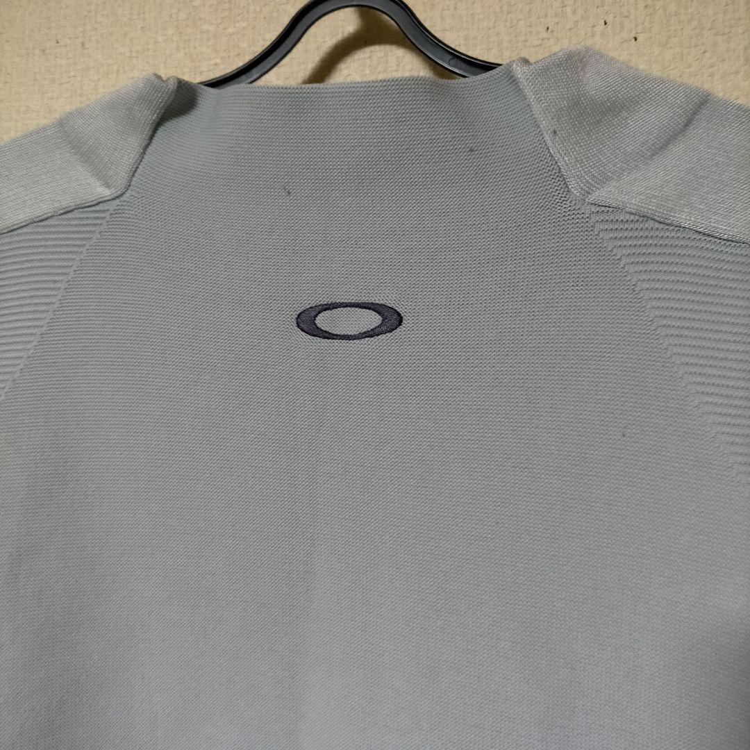 オークリー OAKLEY ニット トレーナー モックネック スカル 刺繍 ゴルフ