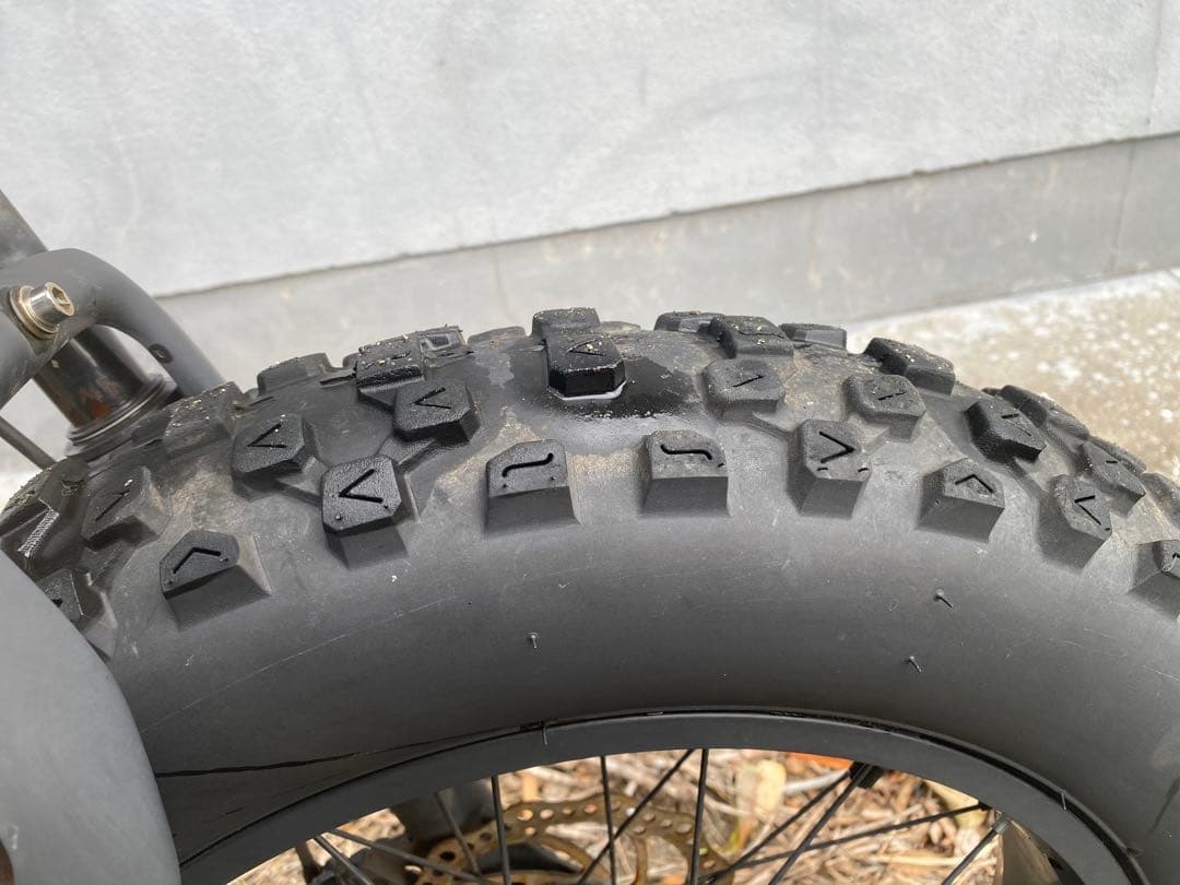 電動アシスト自転車 ファットタイヤ ブラック 「PAIMINN」 不動車