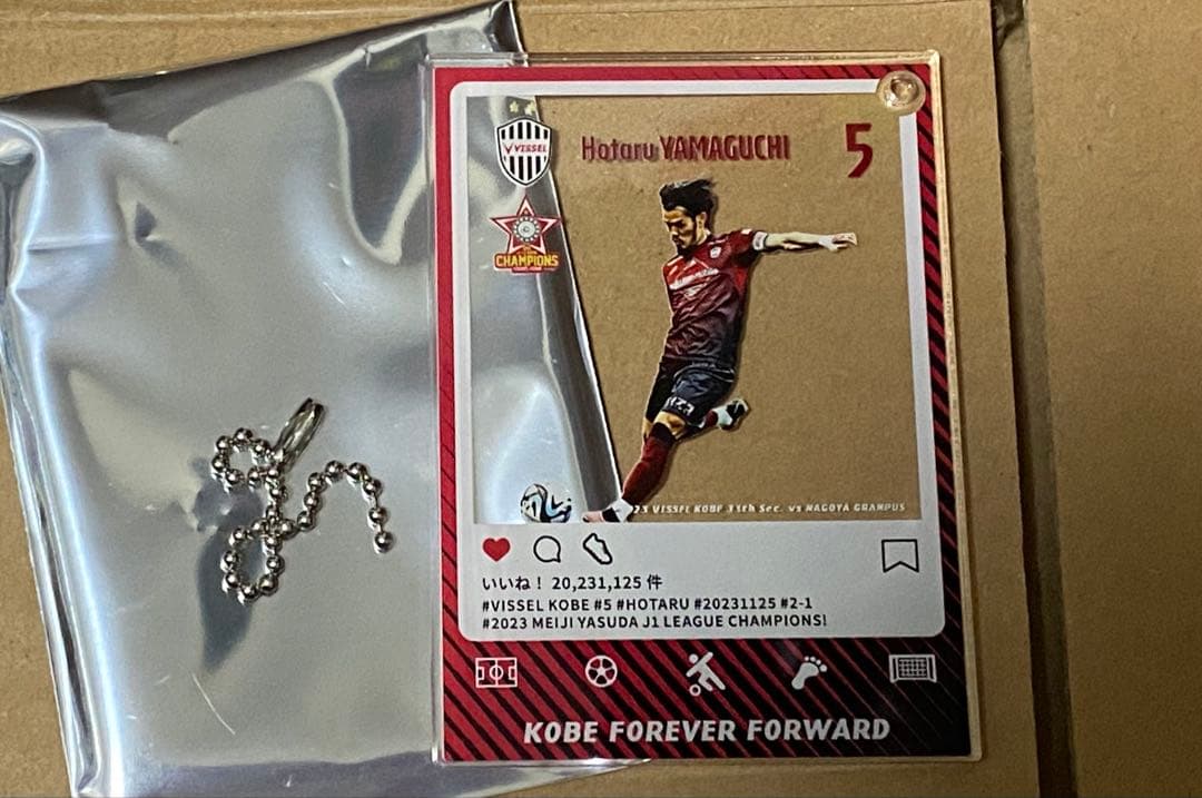 ヴィッセル神戸 2023ビクトリーグッズ アクリルカード 全26試合セット