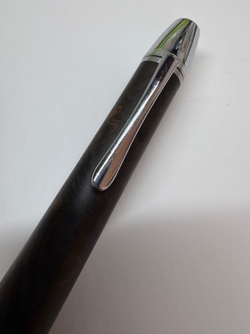 工房楔 トレチェーレ 黒檀 瘤杢 回転式 ボールペン シャープペンシル イベント