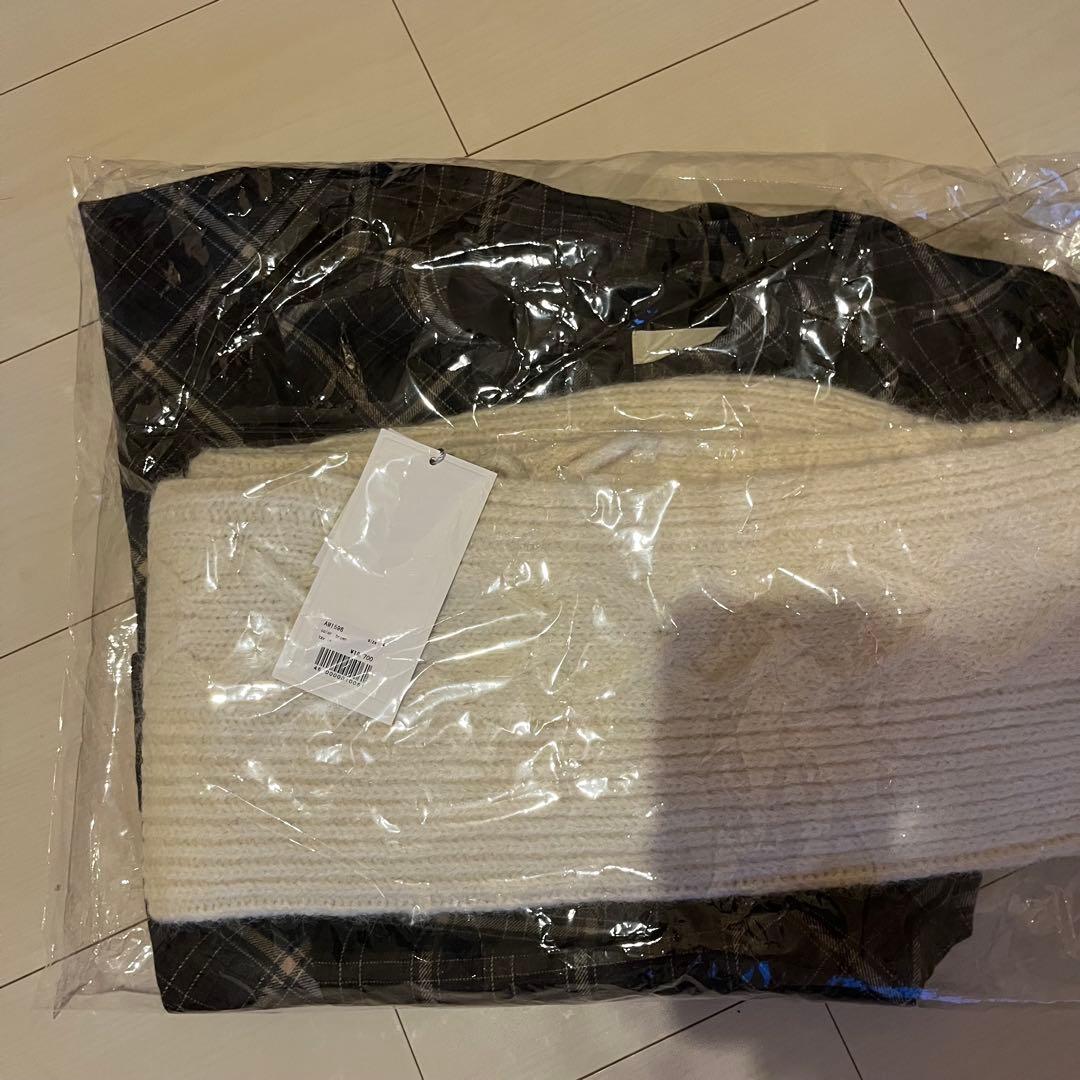 アンドマリー　Mimi check set mini dress ANDMARY