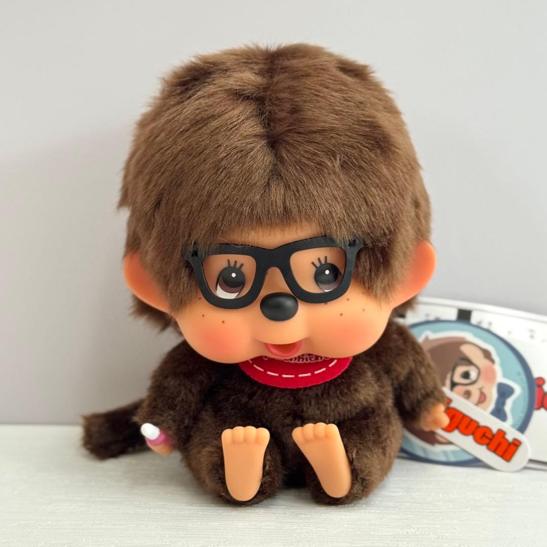 【希少】セキグチ モンチッチ 顔でか 座り メガネ 男の子