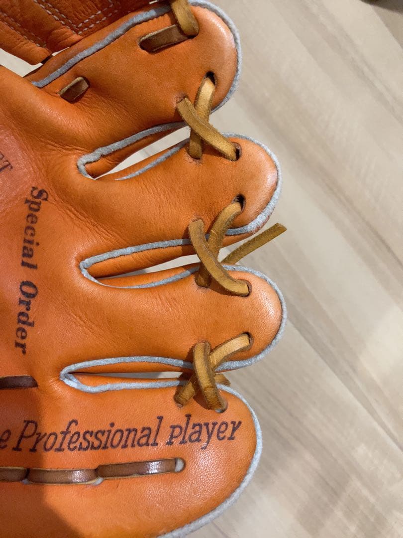 冬トレ応援アイテム！ スラッガー SG-PRO オレンジ グローブ