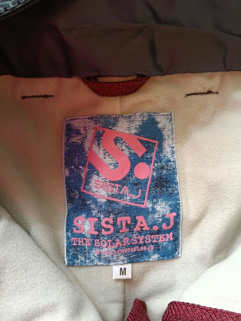 SISTA.J　Mサイズ　スノボウェア　スキーウェア　上下セット　美品✩