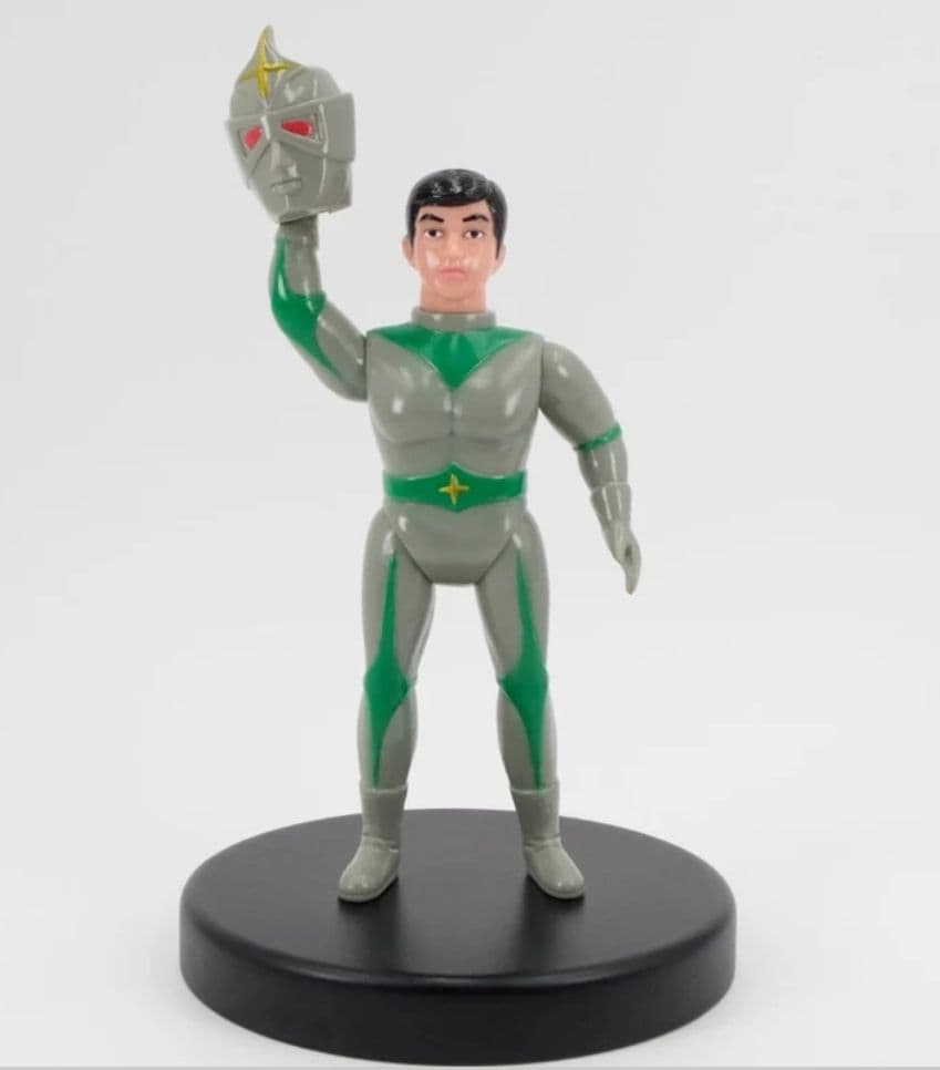 【新品 未使用】ブルマァク ソフビ マスク取れミラーマン