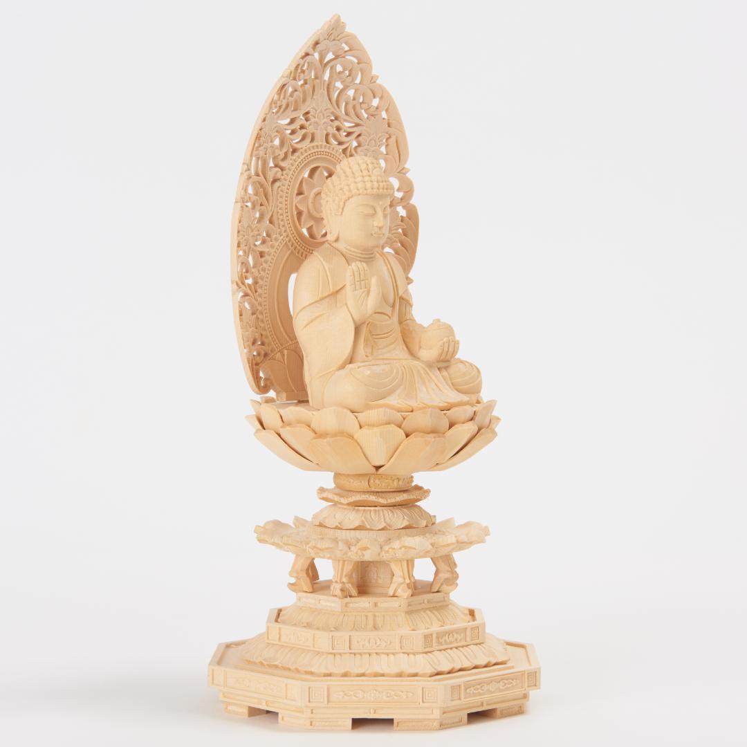 桧　２.５寸　薬師如来 #仏像