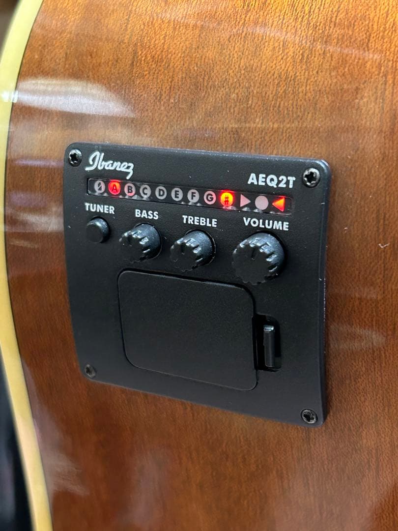 アイバニーズ・エレクトリックアコースティックギター(マホガニーボディー)