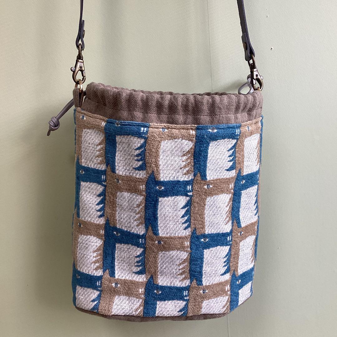 ミナペルホネンthoroughbred ポシェット　ハンドメイド