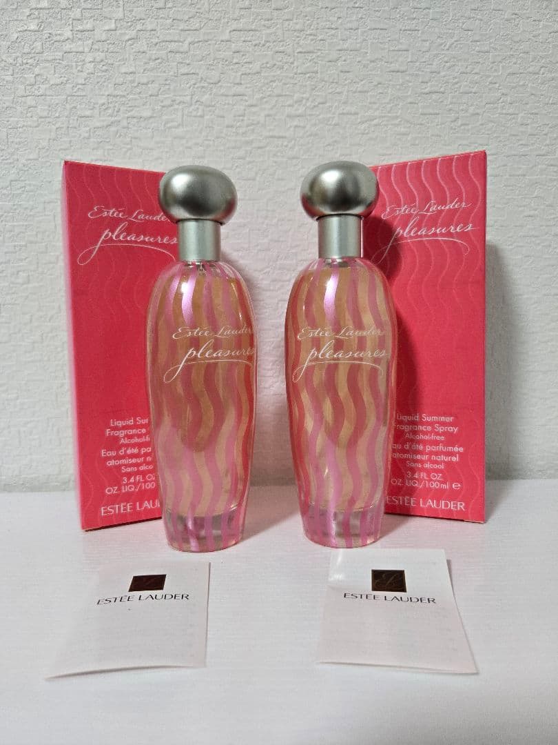[限定品]ESTEE LAUDER Pleasures 100ml 2本セット