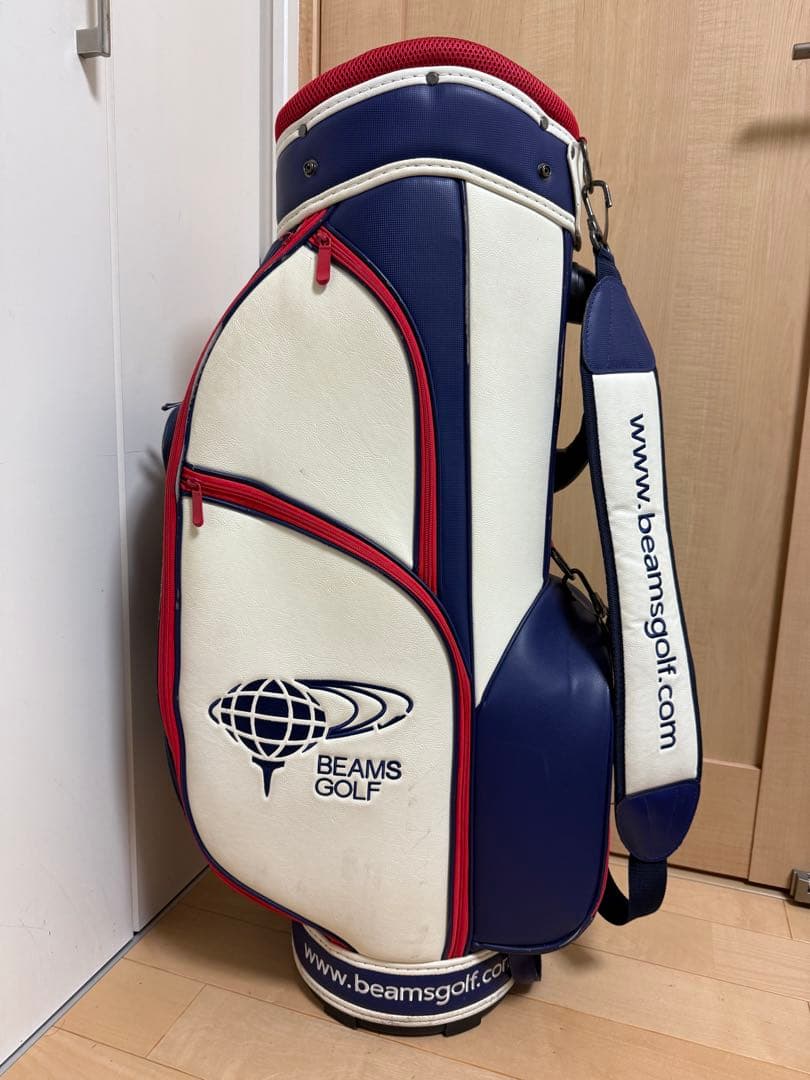 非売品★ビームス★クラウン★キャディバッグ★ゴルフ★ゴルフバッグ★トヨタ★レア