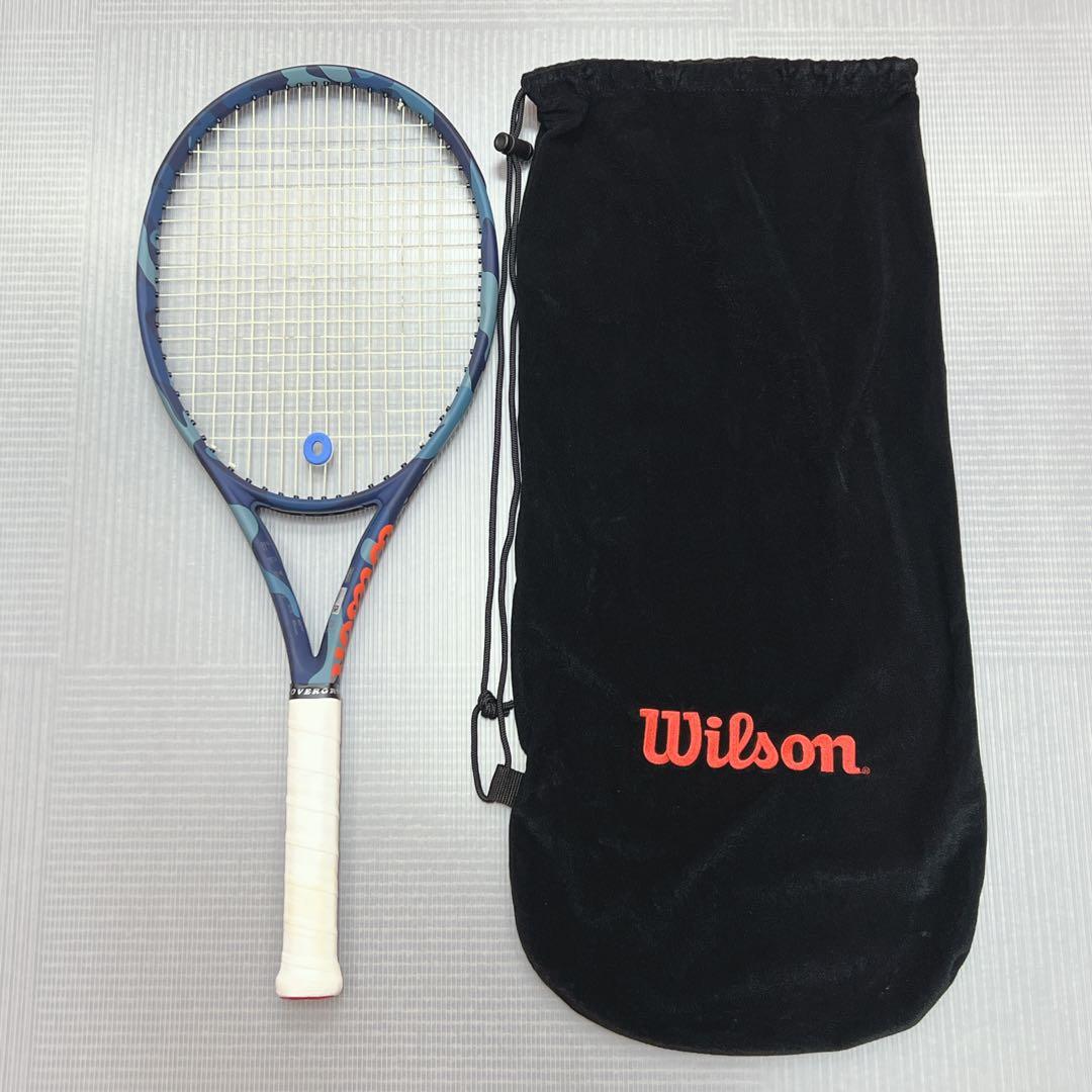 【美品】Wilson ULTRA 100L カモフラージュ テニスラケット G2