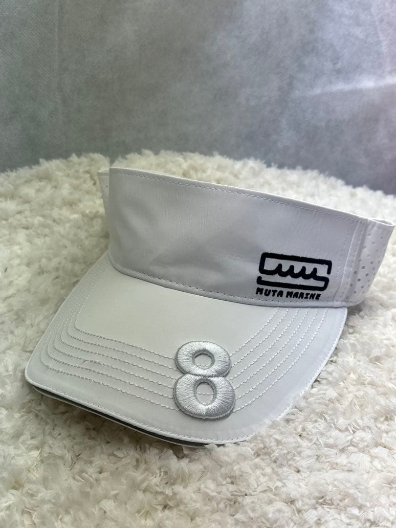 MUTA MARINE ホワイトバイザー 8