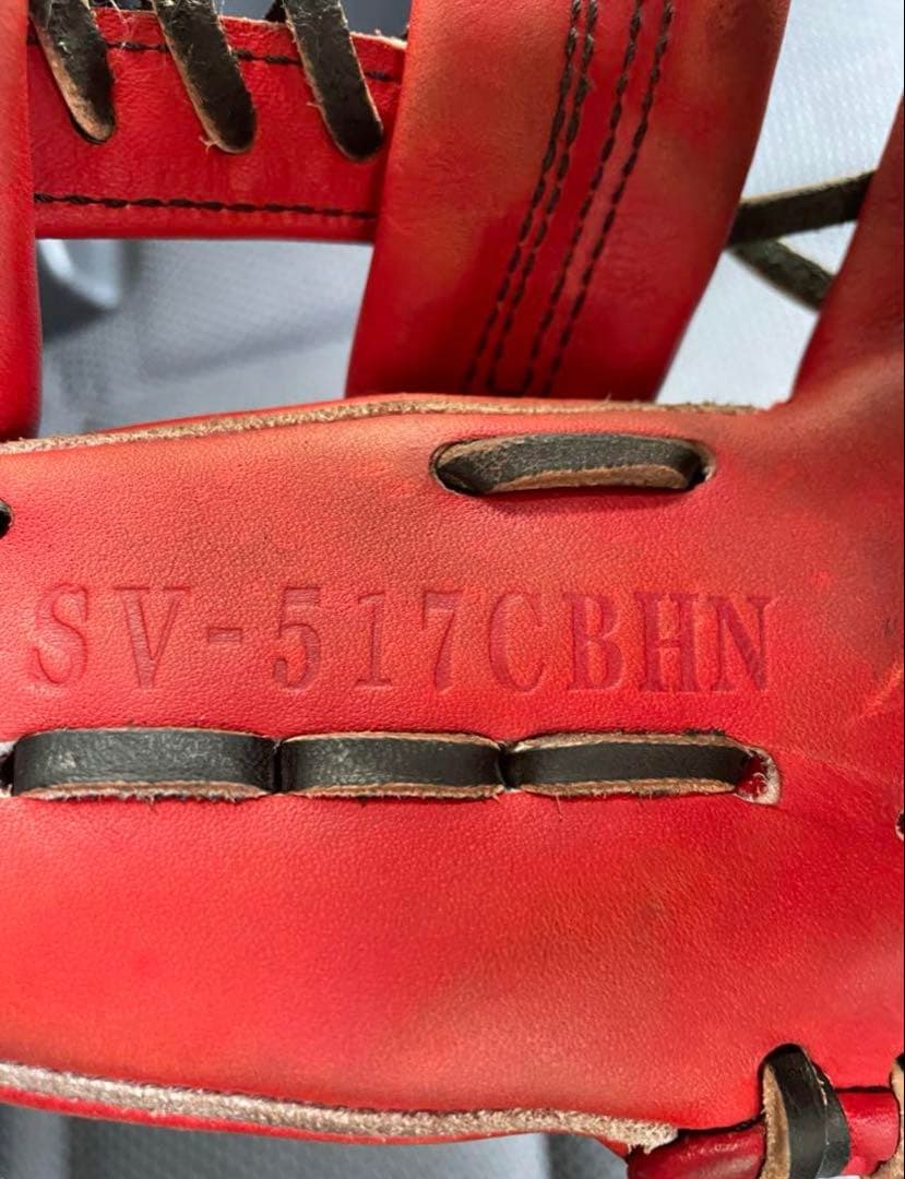 Zeems 赤 レザー グローブ Zecoria