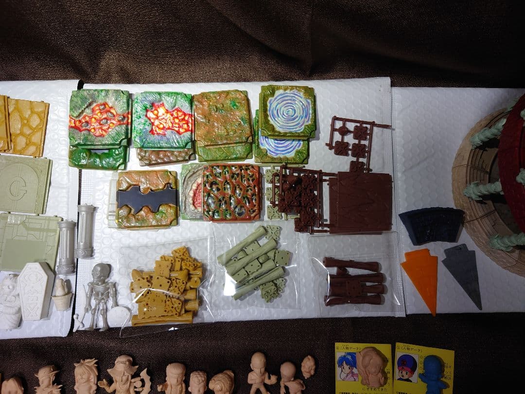 幽遊白書 武術会ジオラマ3段コンプ 人形ダブり無し50体超 大量 チョコスナック