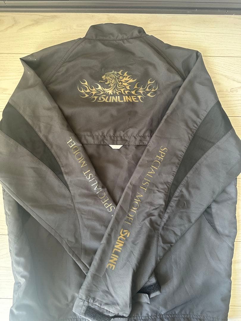 サンライン STW-3208 サラサラDRY アウタースーツ 上下 サイズ M