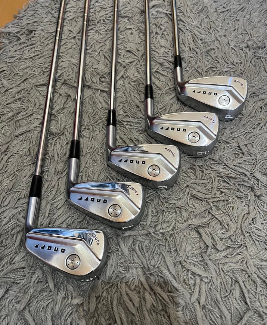 【sold さくら商品】ONOFF KURO FORGED アイアン5本
