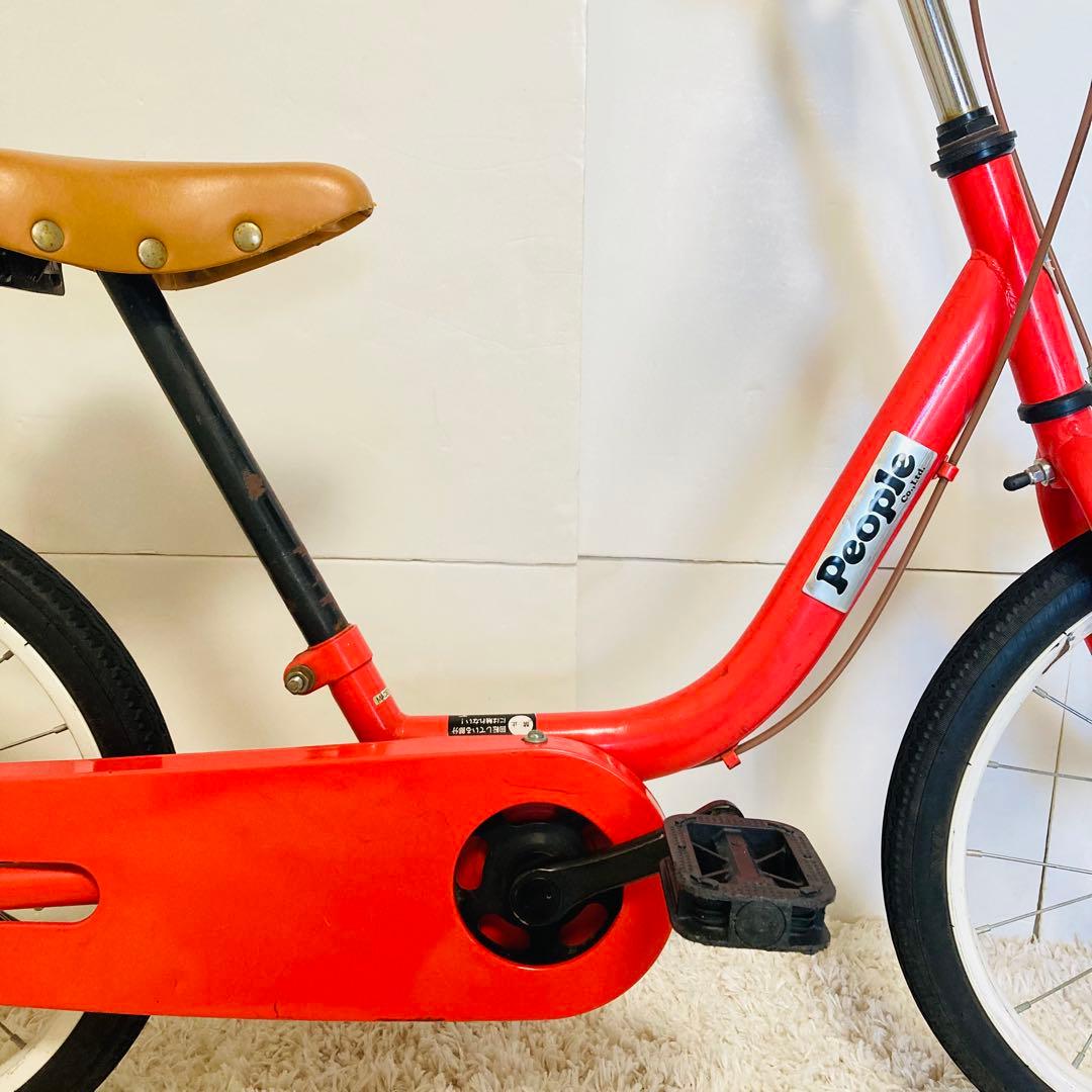 People ピープル ケッターサイクル 18インチ 子供用自転車　反射板　ベル