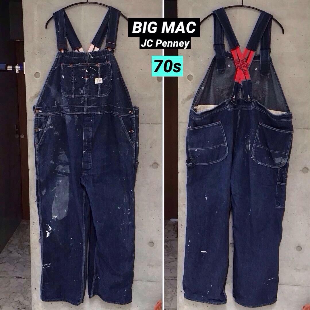 70s BIG MAC JC Penney オーバーオール ローバック