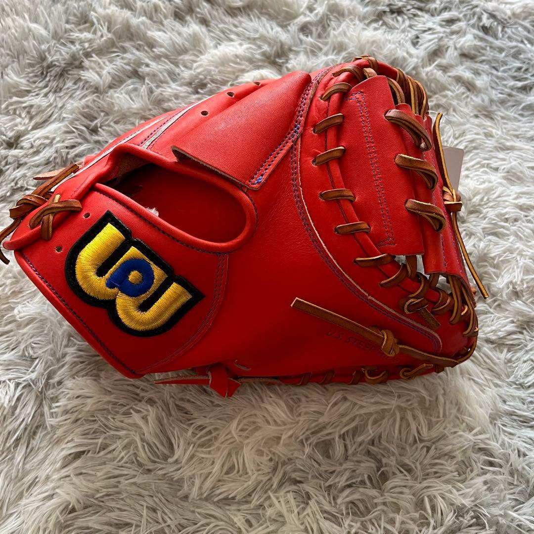 【新品未使用】【タグ付】【未型付】ワールドペガサス　硬式キャッチャーミット