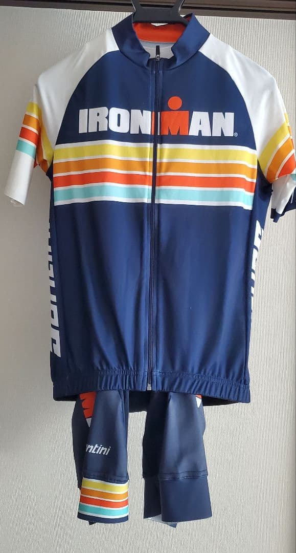 【未使用品】Santini 半袖サイクルウエア上下 メンズ　ironman