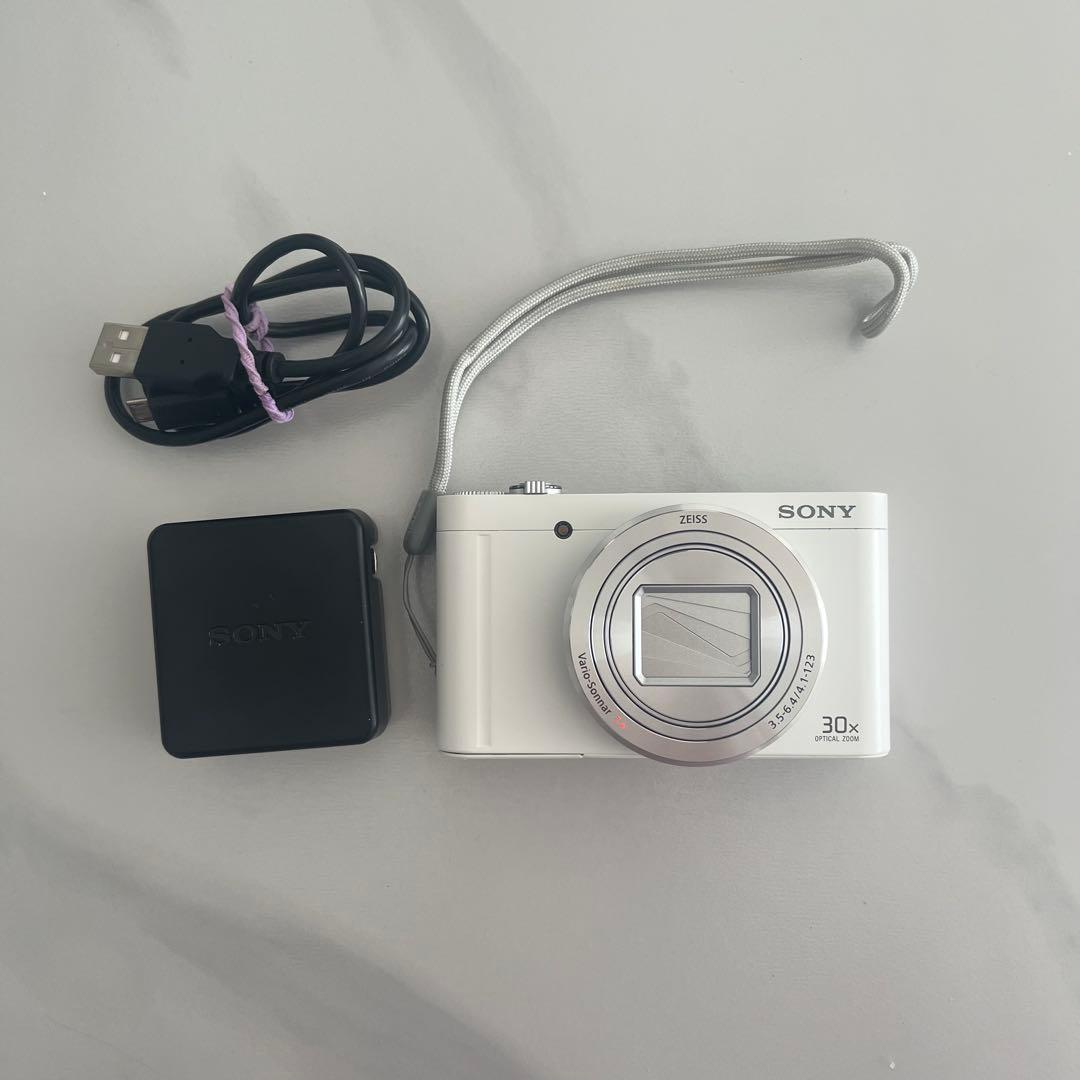 美品 Sony DSC-WX500 ホワイト 使用少なめ