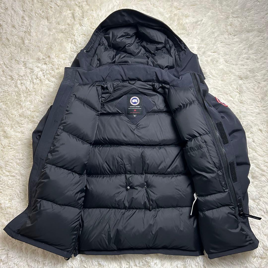 【最高級・L】　カナダグース　カムループス　ダウンジャケット　ブラック系