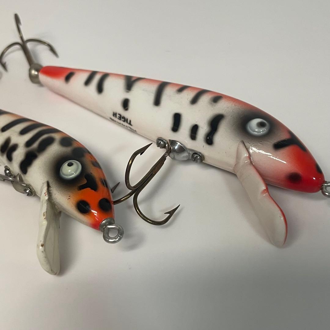 オールド ヘドン タイガー 2個セット マグナム？ルアー