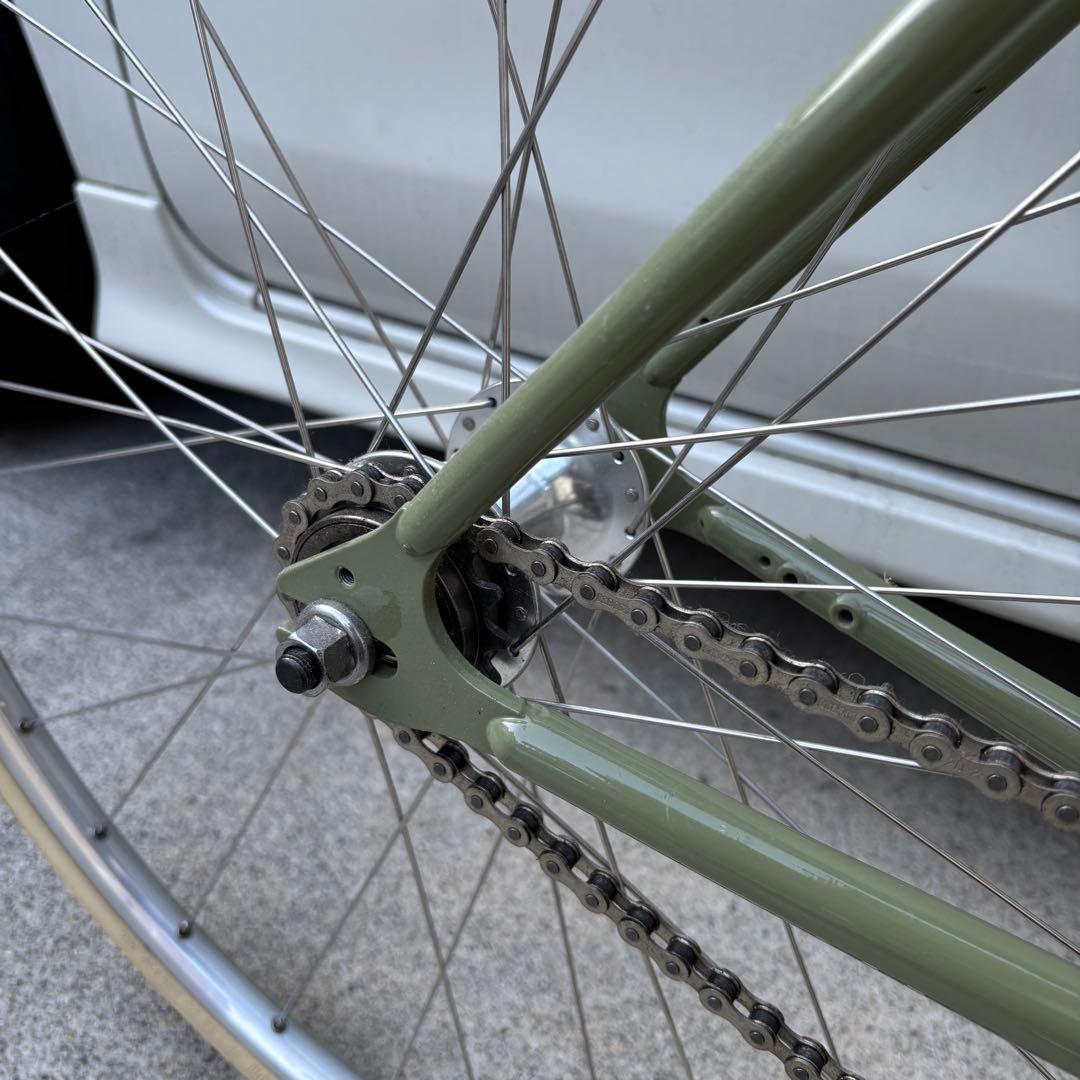 超美品 FUJI STROLL Smoky Khaki 52 ピストバイク