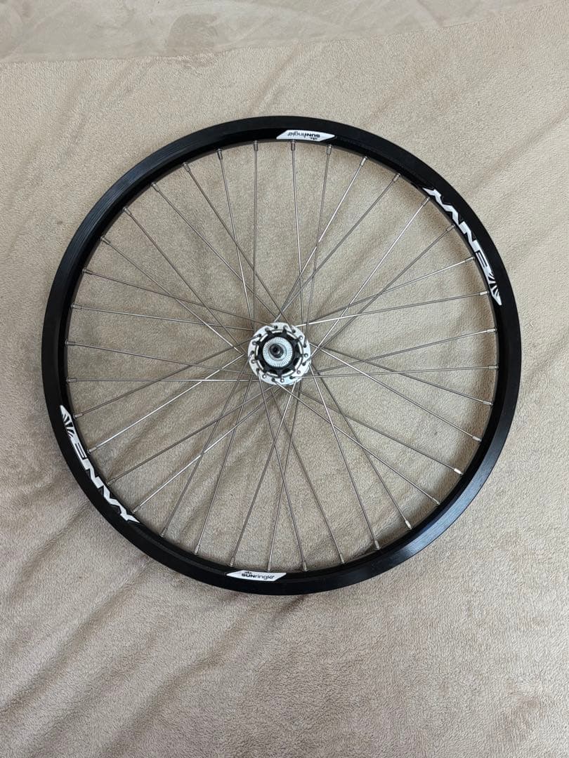 BMX フリーコースターハブ　完組リムset