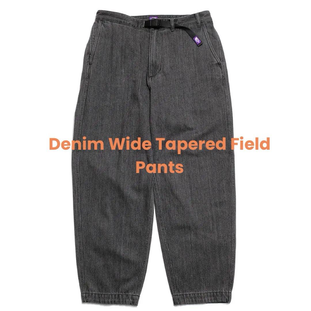 パンツ Denim Wide Tapered Field Pants