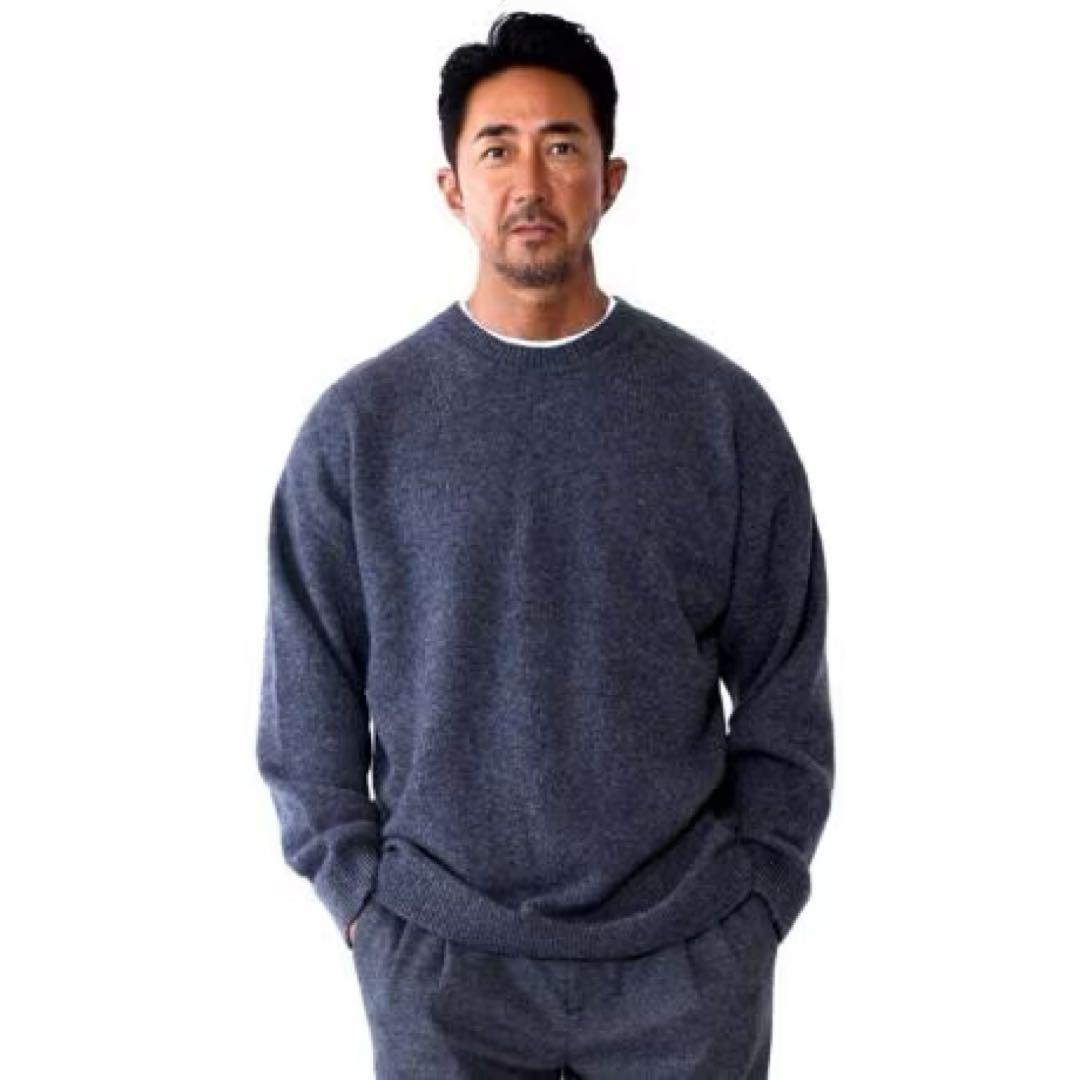 干場義雅×DRESSTERIOR ウールカシミヤニット グレー L 完売品