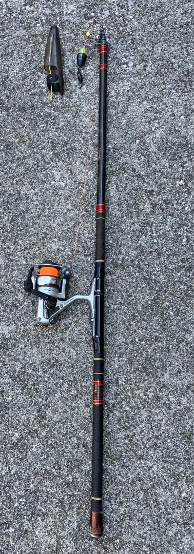 BORON R-540 磯竿 ダイワスピニングリール付き　翔磯　1号