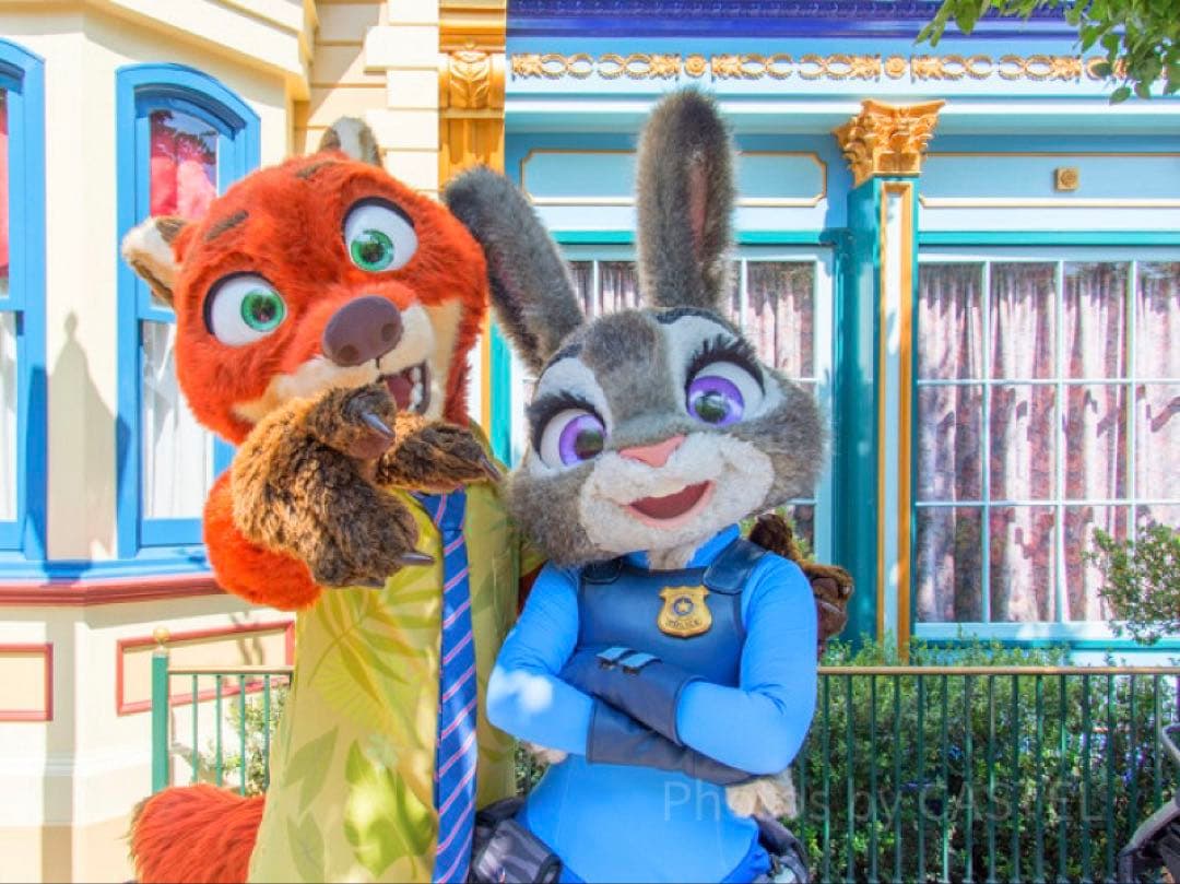 ズートピア Fluffy Puffy ニック ＆ ジュディ ポリスコスチューム