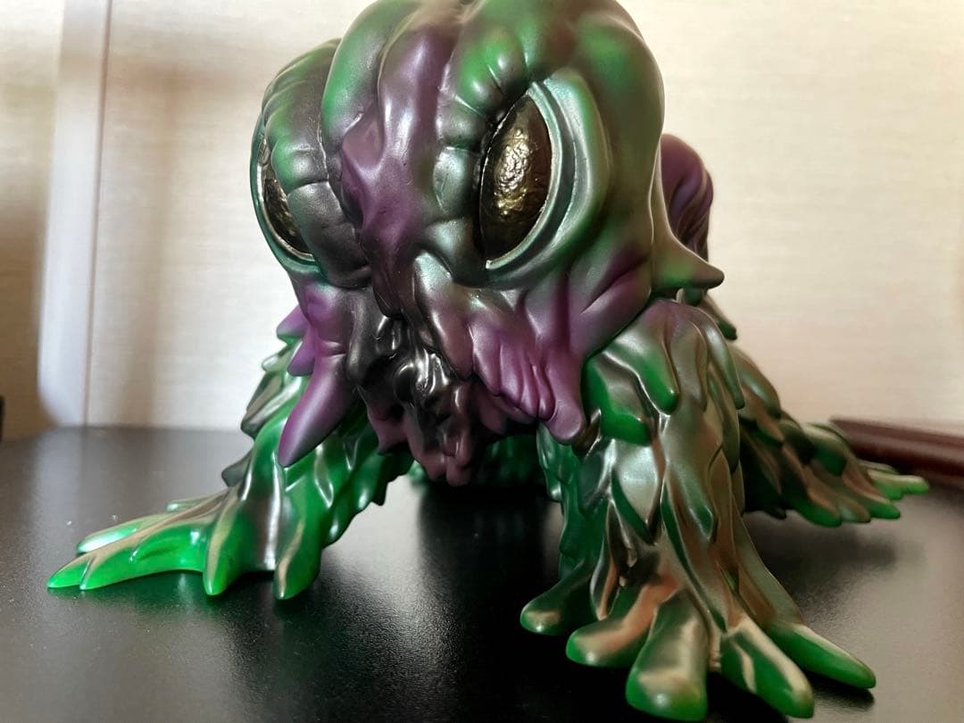 ヘドラ　ソフビ　ゴジラ　インディーズソフビ　マーミット　マルサン　ウルトラマン