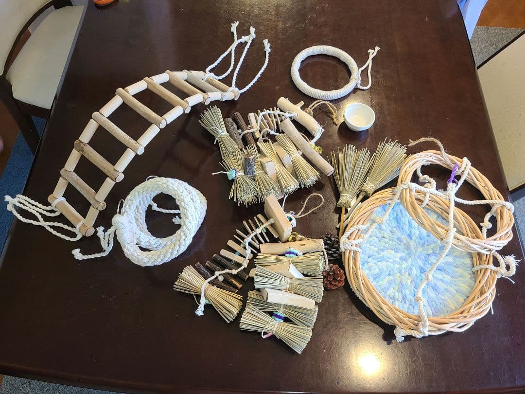 ① タリム様オーダーバードアスレチック　専用ページ　流木　ハンドメイド