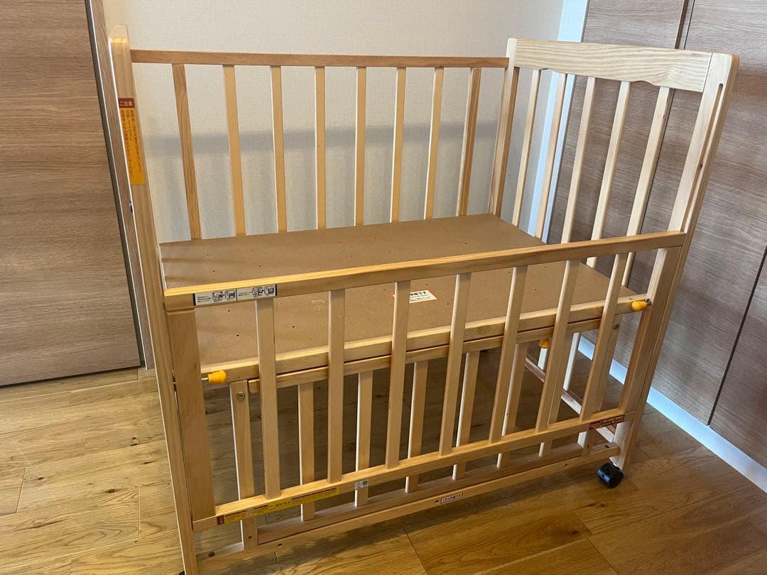 西松屋 木製 ミニベビーベッド