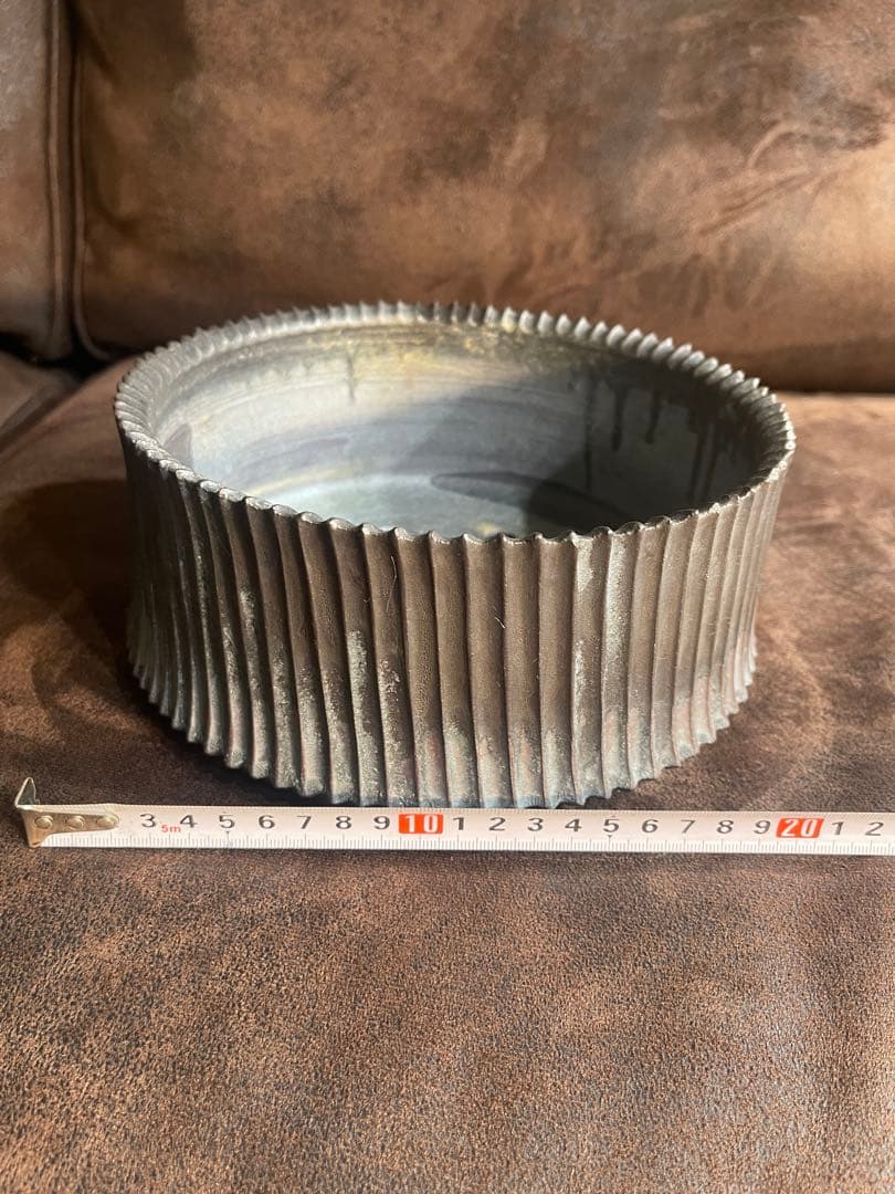 磯部祐介　植木鉢　作家鉢　20cm大鉢