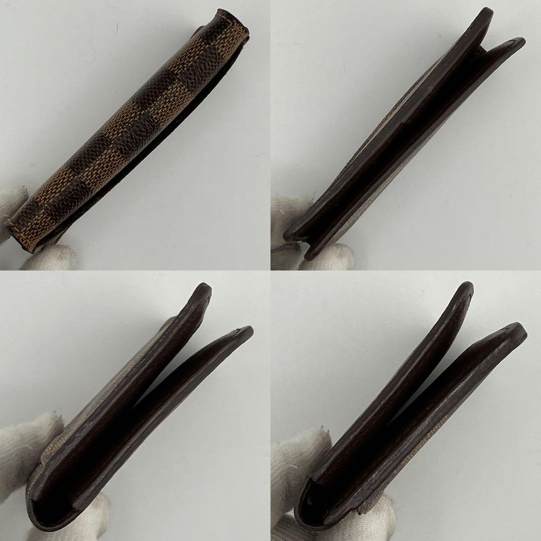 人気✨美品✨ルイ ヴィトン ダミエ オーガナイザー ドゥポッシュ 名刺入れ 茶色
