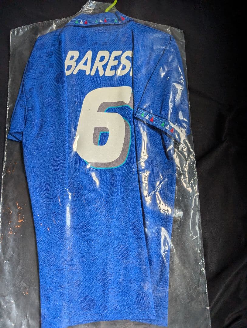 【当時のオリジナル！】イタリア代表 /バレージ/H/94年Wモデル