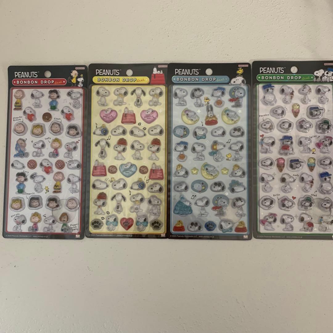 ボンボンドロップシール　スヌーピー
