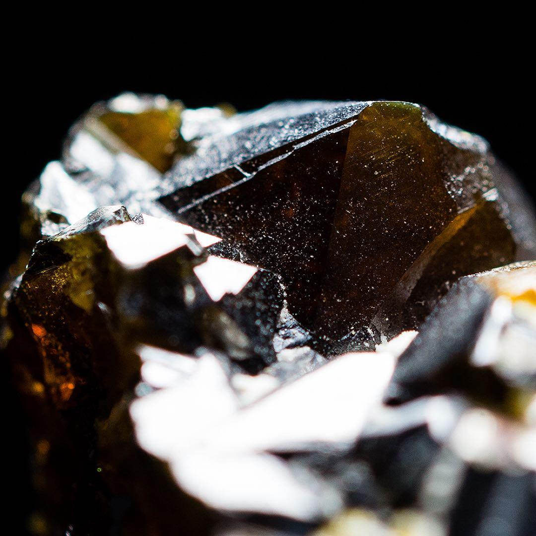 ブルガリア マダン スファレライト 天然石 原石 鉱物標本 鉱石 閃亜鉛鉱 66