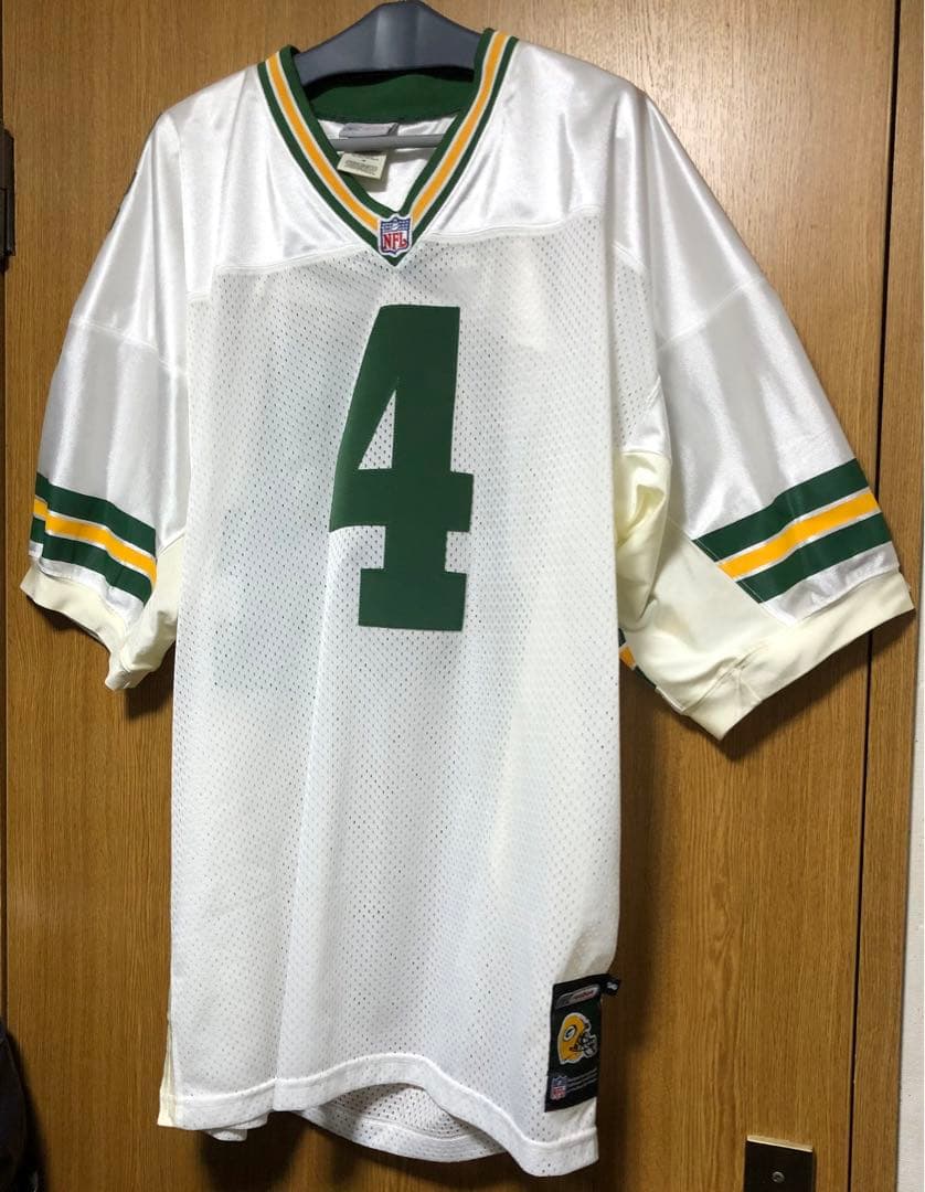 リーボック グリーンベイ・パッカーズ ブレット・ファーブ #4 ユニフォーム