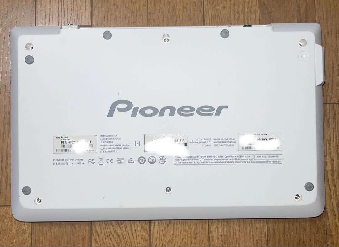 ⑧Pioneerパイオニア　 DDJ-WEG03ーW　コントローラー