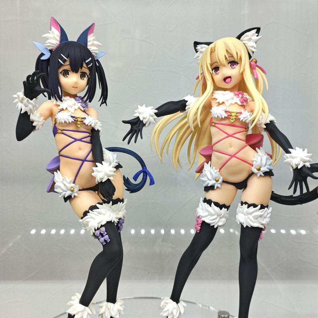 【完成品】イリヤ 美遊 デンジャラスビースト グリズリーパンダ ガレージキット