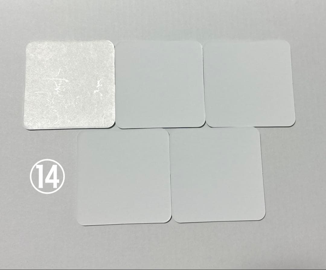 ドラゴンクエスト10（X）スクエニカフェ限定コースターセット 15枚　コンプ