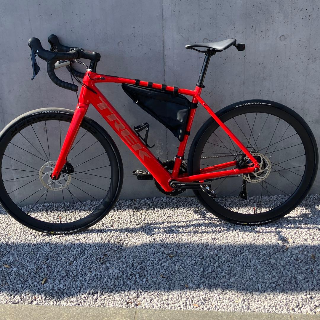TREK 電動Domane + AL 5 56サイズ カーボンホイールカスタム済