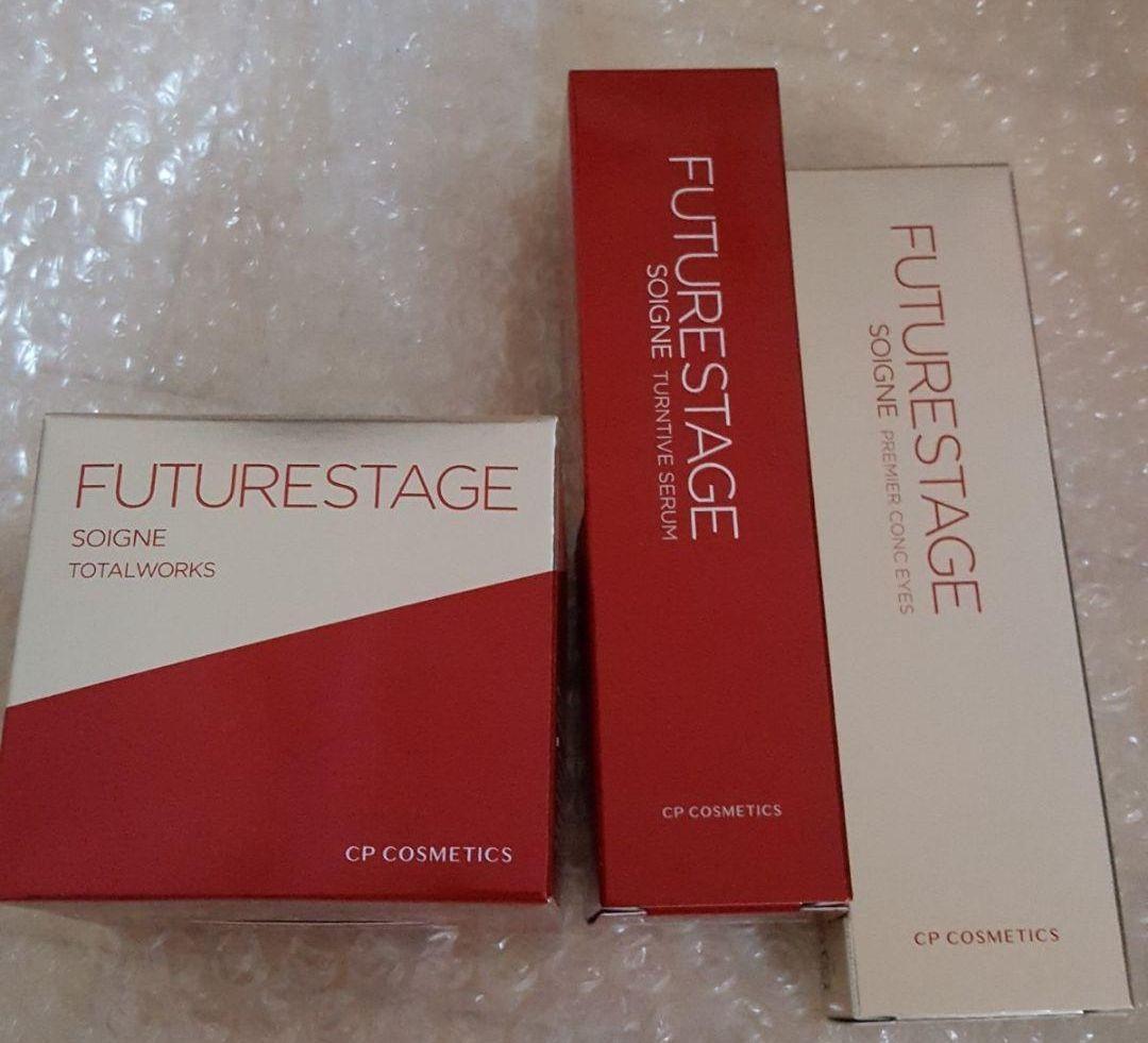 CPコスメティクス　赤シリーズ3点セット